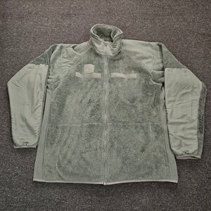 Peckham Fleece Jacket Mens Medium Long Green ECWCS Gen III Polartec Military L3